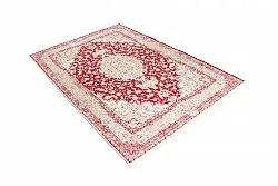 Tapis Wilton - Vakifli (rouge/multicolore)