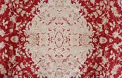 Tapis Wilton - Vakifli (rouge/multicolore)