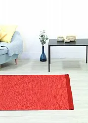Tapis patchwork - Slite (rouge)