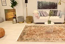 Tapis Wilton - Douz (rouge/multicolore)