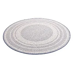 Tapis rond - Indoor/Outdoor Angus (bleu)
