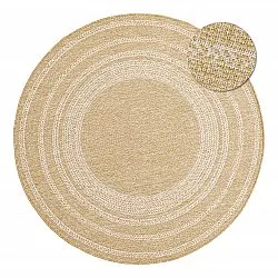 Tapis rond - Indoor/Outdoor Angus (nature)