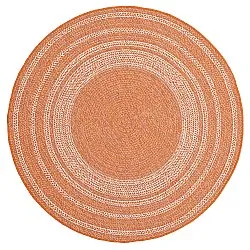 Tapis rond - Indoor/Outdoor Angus (rouge)