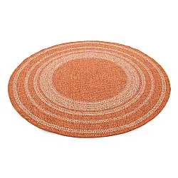Tapis rond - Indoor/Outdoor Angus (rouge)