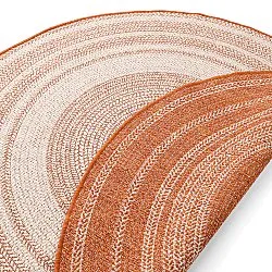 Tapis rond - Indoor/Outdoor Angus (rouge)