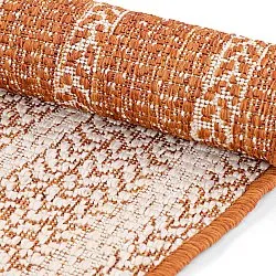 Tapis rond - Indoor/Outdoor Angus (rouge)