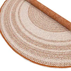Tapis rond - Indoor/Outdoor Angus (rouge)