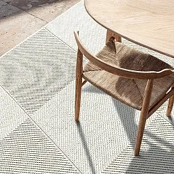 Tapis Intérieurs/Extérieurs - utomhusmatta - Ava (blanc)