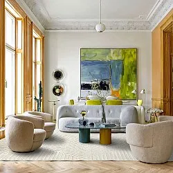 Shaggy Intérieur/Extérieur - Ithaca (crème)