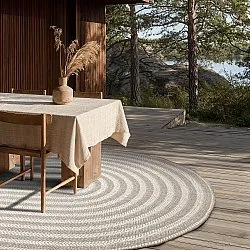 Tapis ovale - Indoor/outdoor Leander (beige)