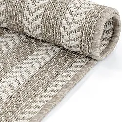 Tapis ovale - Indoor/outdoor Leander (beige)