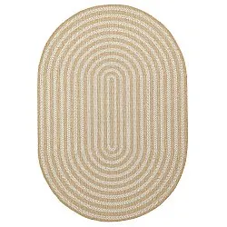 Tapis ovale - Indoor/outdoor Leander (nature)