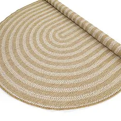 Tapis ovale - Indoor/outdoor Leander (nature)