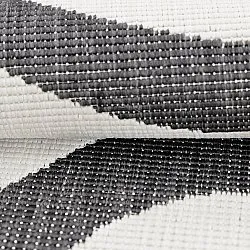 Tapis Intérieurs/Extérieurs - utomhusmatta - Remina (noir/blanc)