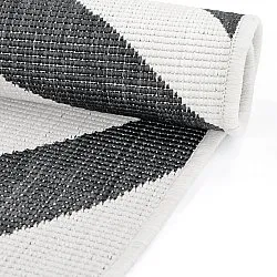 Tapis Intérieurs/Extérieurs - utomhusmatta - Remina (noir/blanc)