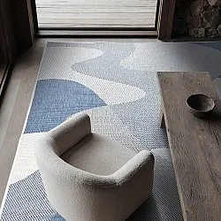 Tapis Intérieurs/Extérieurs - utomhusmatta - Somerville (bleu)