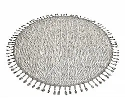 Tapis rond - Intérieur/Extérieur Francisco (gris)