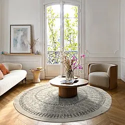 Tapis rond - Indoor/Outdoor Malcolm (gris)