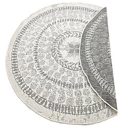 Tapis rond - Indoor/Outdoor Malcolm (gris)