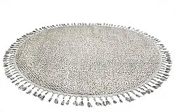 Tapis rond - Intérieur/Extérieur Dakota (gris)