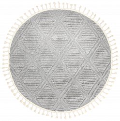 Tapis rond - Dover (gris)