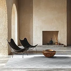 Tapis d’intérieur et d’extérieur - Beau (bleu)