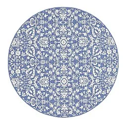 Tapis rond - Brussels Ocean (bleu)