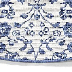 Tapis rond - Brussels Ocean (bleu)