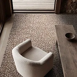 Tapis Intérieurs/Extérieurs - Orta Wool Look (marron)