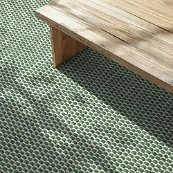 Tapis Intérieurs/Extérieurs - Coastal Wool Look (vert/blanc)