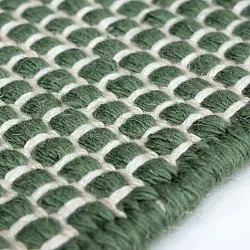 Tapis Intérieurs/Extérieurs - Coastal Wool Look (vert/blanc)