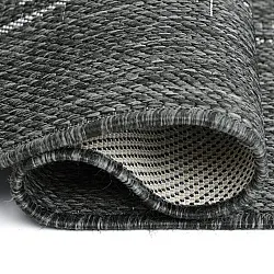 Tapis Intérieurs/Extérieurs - Ragusa (noir/crème)