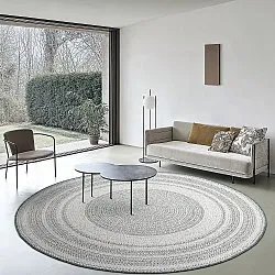 Tapis rond - Indoor/Outdoor Angus (vert)