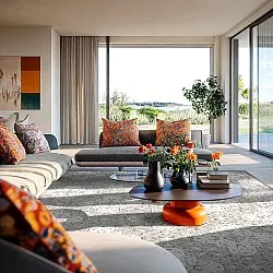 Shaggy Intérieur-Extérieur - Hampton (gris)