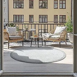 Tapis rond - Monsaraz (gris)