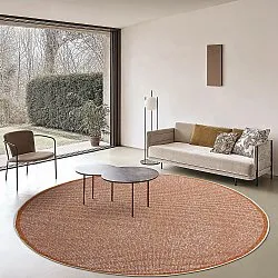 Tapis rond - Tromsø (orange)