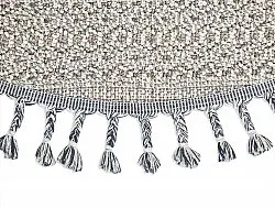 Tapis rond - Intérieur/Extérieur Athena (gris)