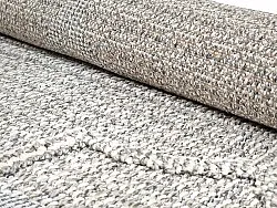Tapis rond - Intérieur/Extérieur Santos (gris)