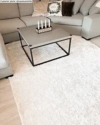 Tapis à poils longs - Cosy (blanc)