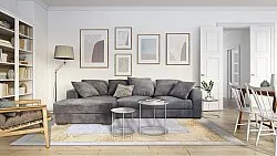 Tapis Wilton - Tilos (gris)