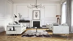 Tapis Wilton - Brigooda (gris)