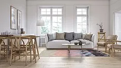 Tapis Wilton - Brigooda (rose)