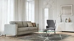 Tapis Wilton - Lagos (gris)