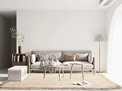 Tapis en laine - Pike (beige)