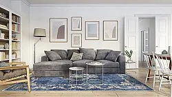 Tapis Wilton - Taknis (bleu)