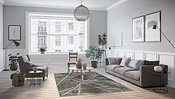 Tapis Wilton - Lagos (gris)
