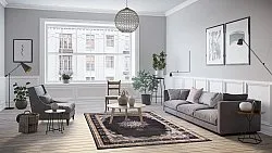 Tapis Wilton - Lukla (noir)