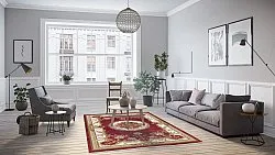 Tapis Wilton - Marand (rouge)