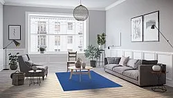 Tapis en laine - Hamilton (Classic Blue)