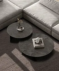 Tapis rond - Avafors Wool Bubble (marron)